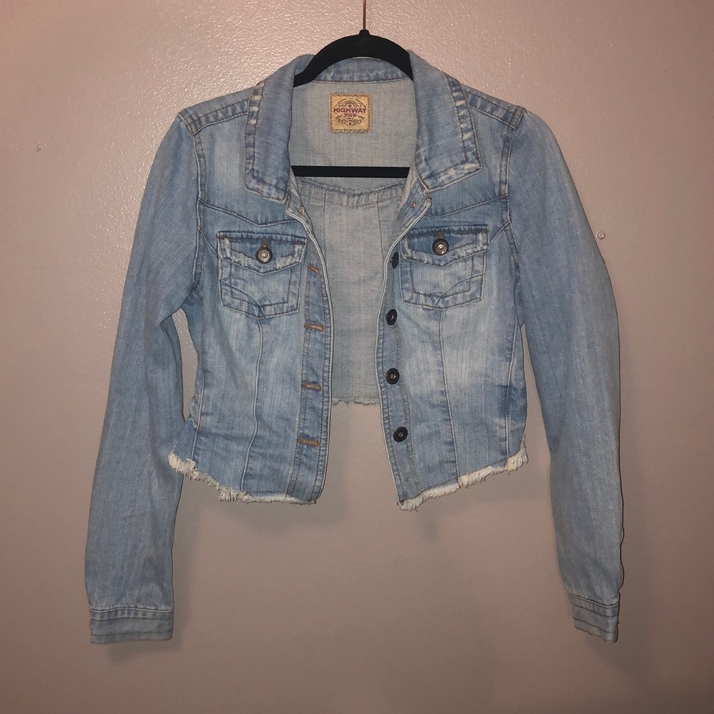 Cropped Jean Jacket